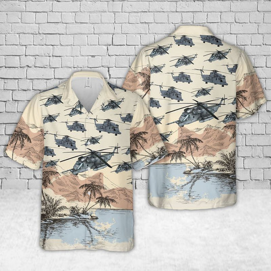 US Air Force Sikorsky MH-53 Pave Low Hawaiian Shirt