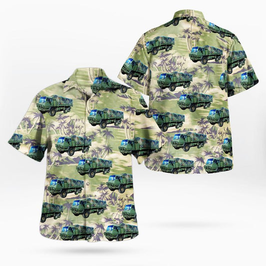 Canadian Army HLVW Hawaiian Shirt