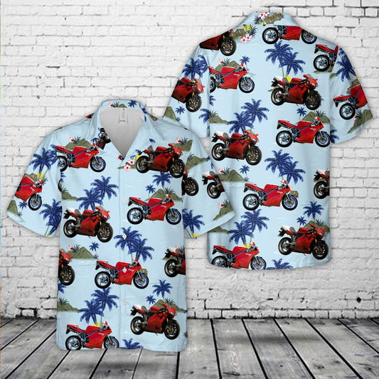 DUCATI 998R Vehicle Hawaiian Shirt