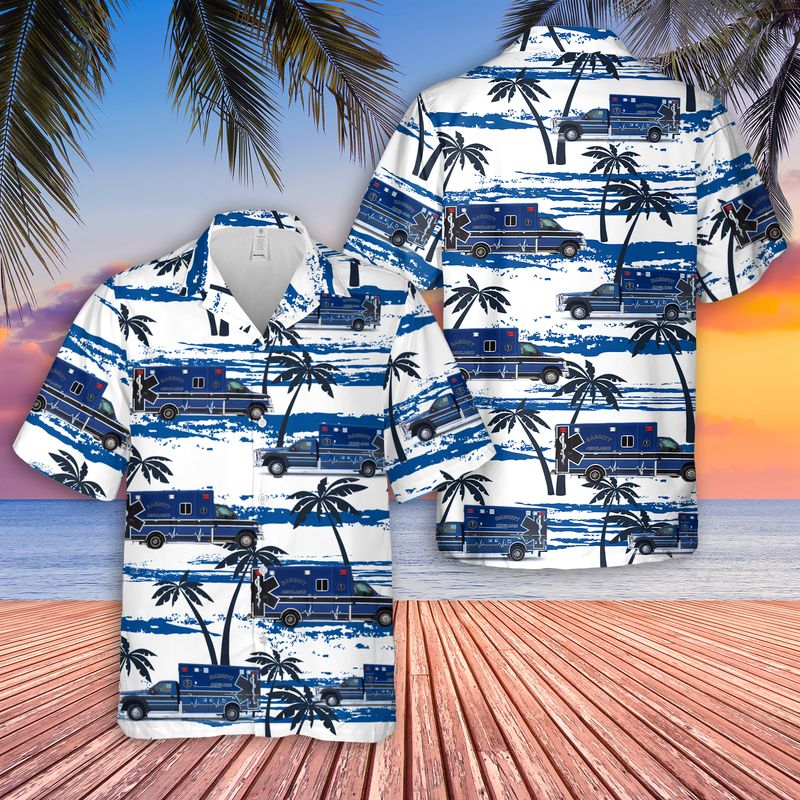 US Minnesota Babbitt EMS Hawaiian Shirt