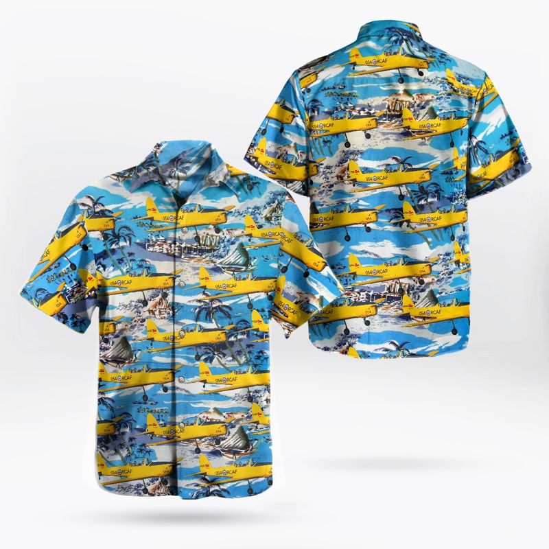 RCAF de Havilland Canada DHC-1B-2-S5 Chipmunk Hawaiian Shirt