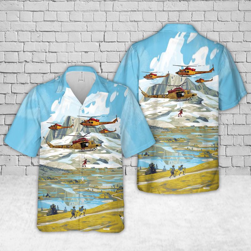 RCAF CH-146 Griffon Hawaiian Shirt