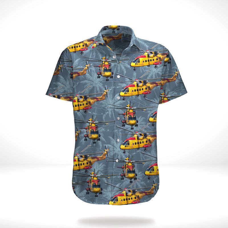 RCAF EHI CH-149 Cormorant (EH-101 Mk511) SAR Hawaiian Shirt