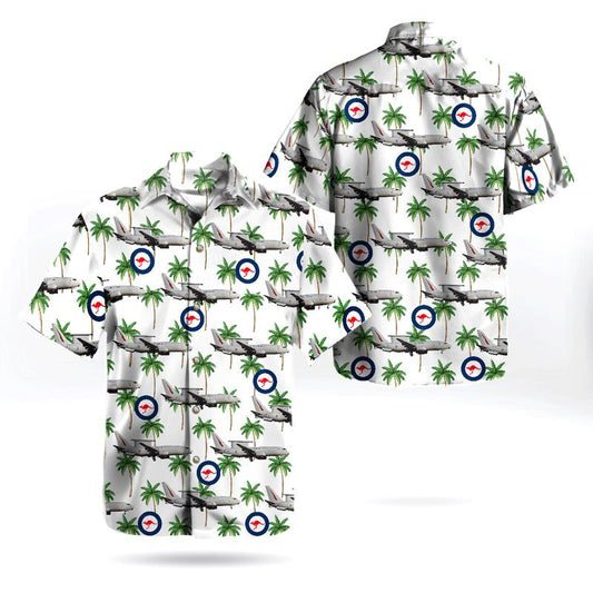 Royal Australian Air Force RAAF Boeing E-7A Wedgetail (737-7ES) Hawaiian Shirt