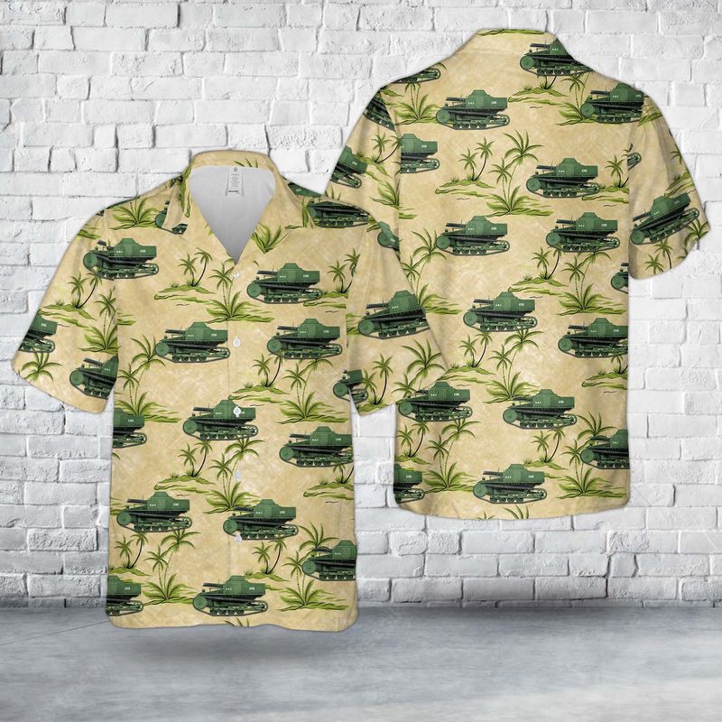 Royal Netherlands Army Carden-Loyd Mk.VI Hawaiian Shirt