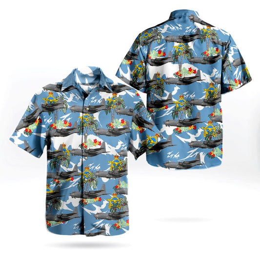 RCAF Lockheed CC-130H Hercules (C-130H/L-382) Hawaiian Shirt