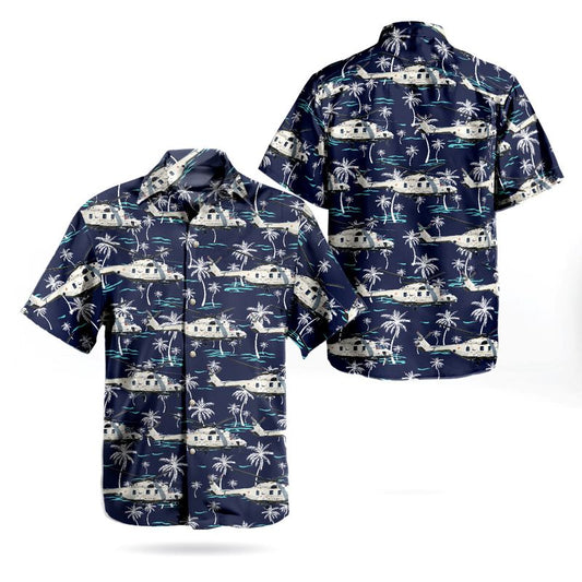 Belgian Air Force NHI NH-90 NFH Hawaiian Shirt