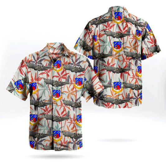 Georgia Air National Guard Lockheed C-130H Hercules (L-382) Hawaiian Shirt