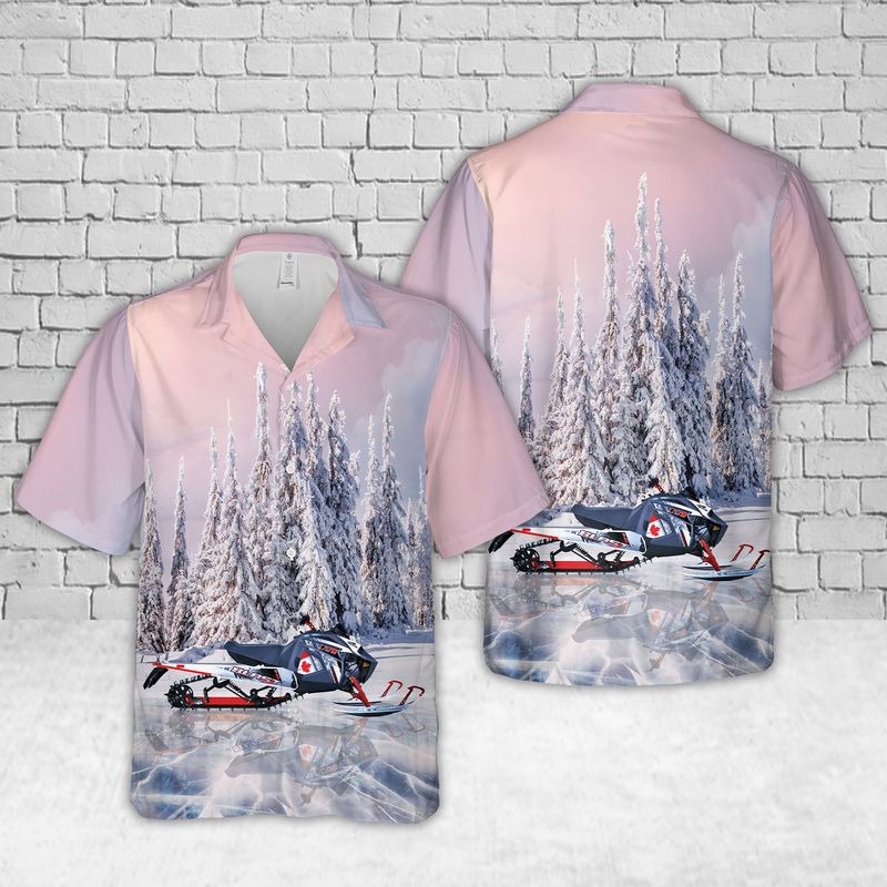 2023 Arctic Cat BLAST M 4000 Snowmobile Hawaiian Shirt