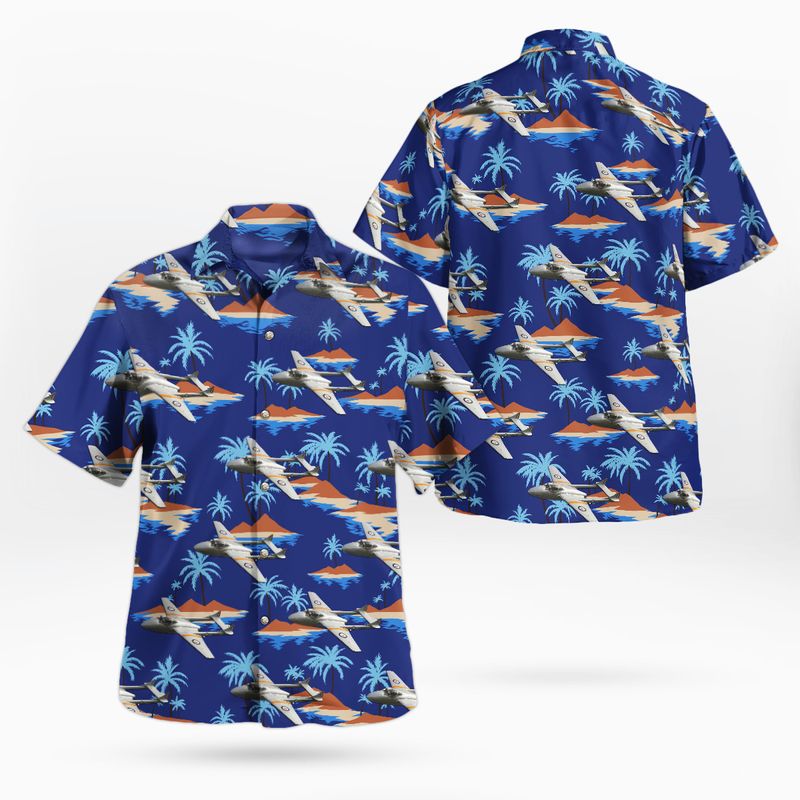 Royal Australian Air Force DH-115 Vampire T.35 Hawaiian Shirt