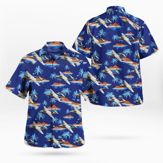 Royal Australian Air Force DH-115 Vampire T.35 Hawaiian Shirt