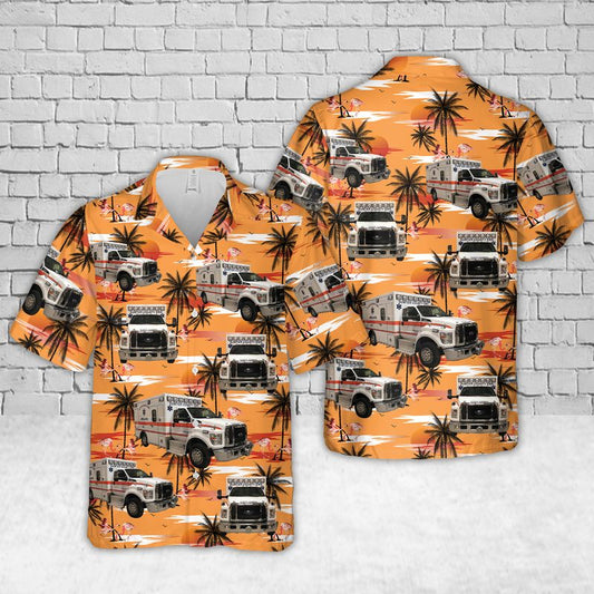 South Carolina Sumter County EMS Hawaiian Shirt